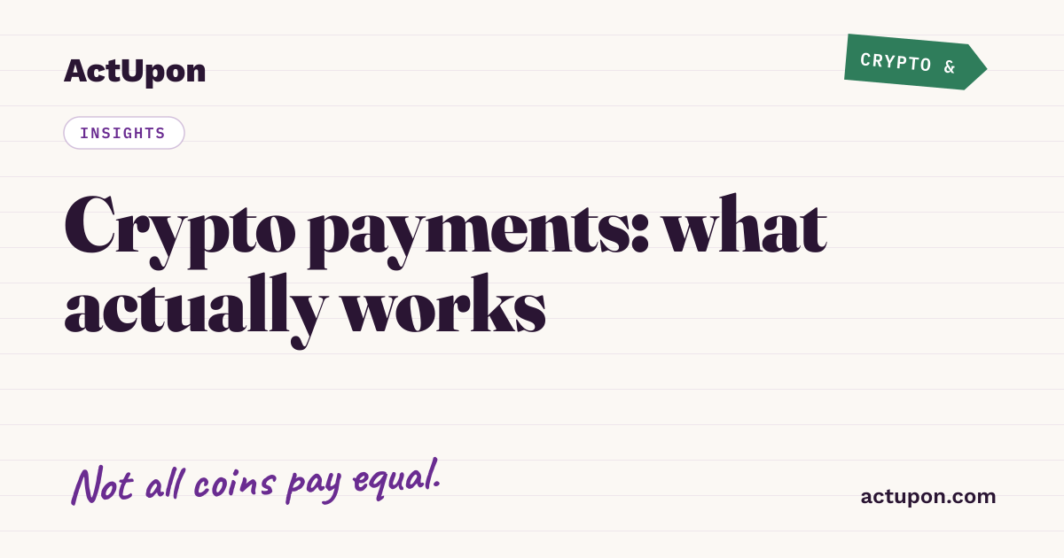 Crypto Payments Explained: Coins, Gateways, and Hidden Costs